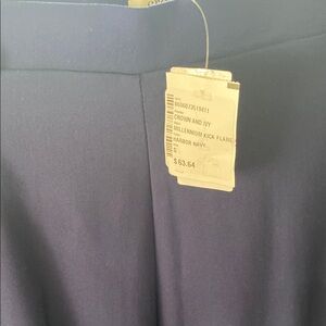 Crown & Ivy Harbor Navy Flare Pants